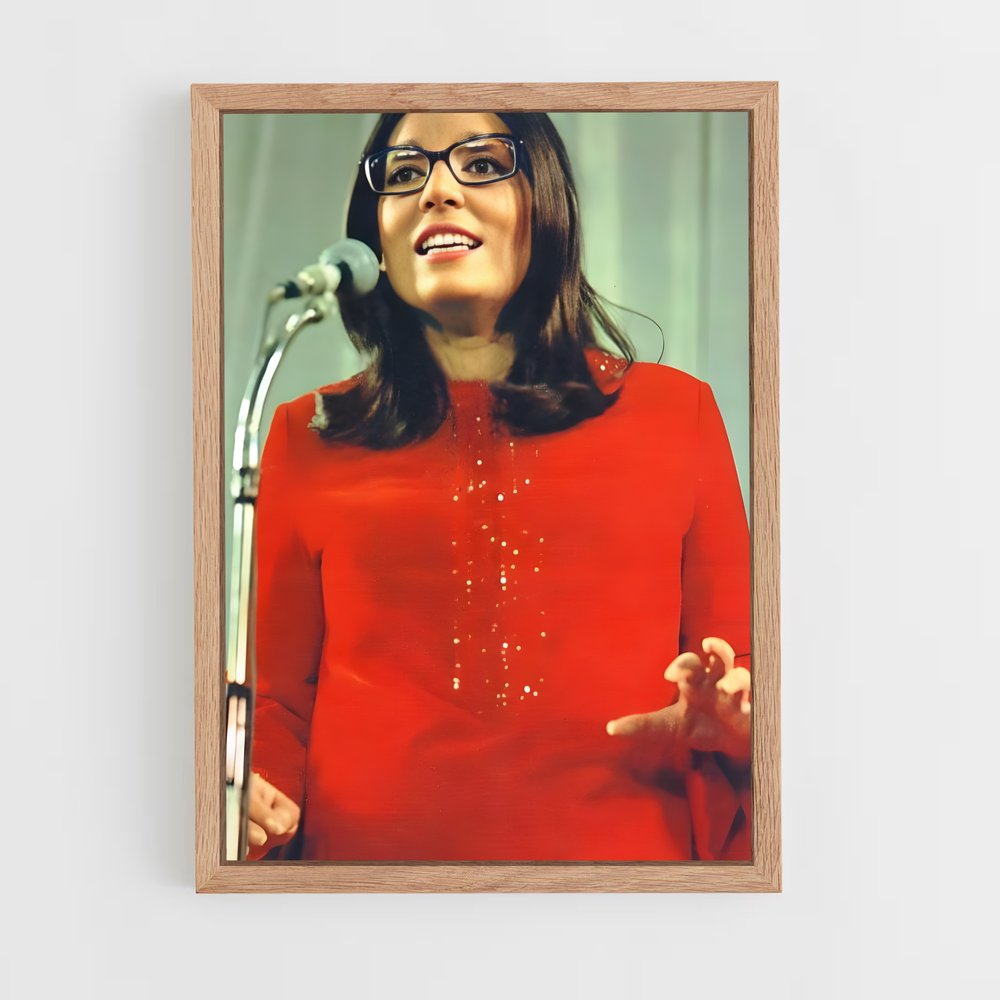 ap-nana mouskouri-4 cadre Bois clair
