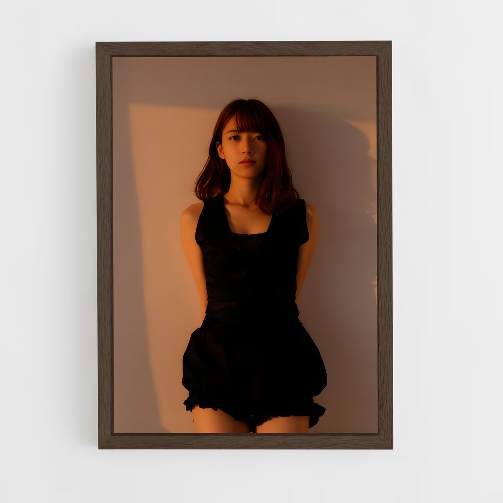 ap-nanami hashimoto-4 cadre Bois foncé