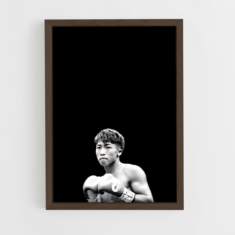 ap-naoya inoue-3 cadre Bois foncé