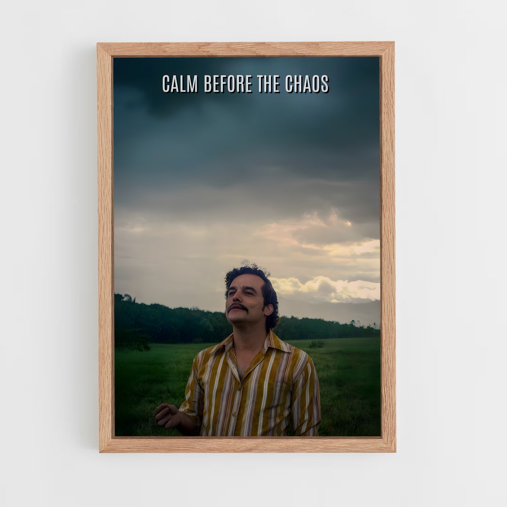 ap-narcos-3 cadre Bois clair