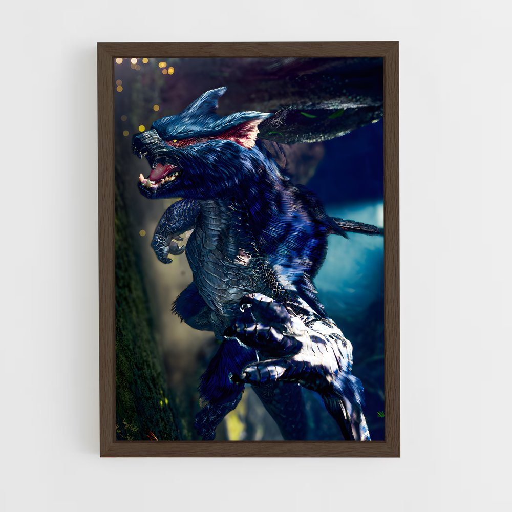 ap-nargacuga-1 cadre Bois foncé