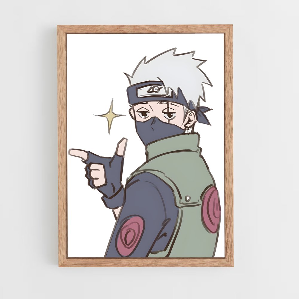 ap-naruto-8 cadre Bois clair