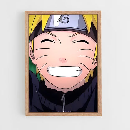 ap-naruto uzumaki-4 cadre Bois clair