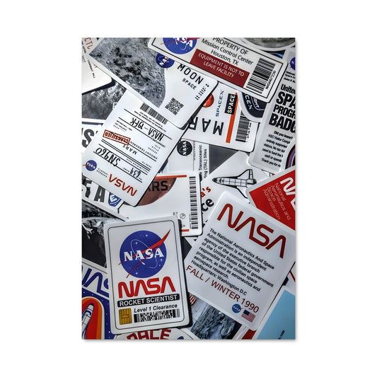 Poster Stickers Cosmiques