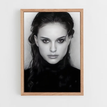 ap-natalie portman-4 cadre Bois clair