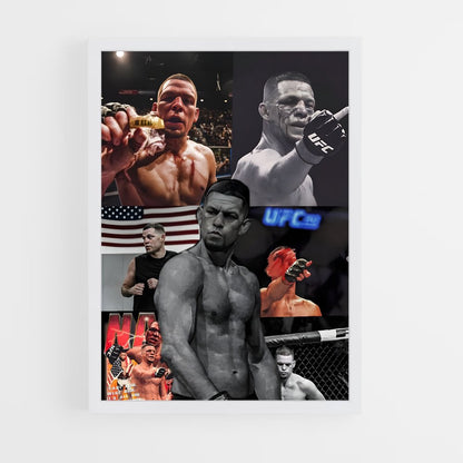 ap-nate diaz-2 cadre Blanc