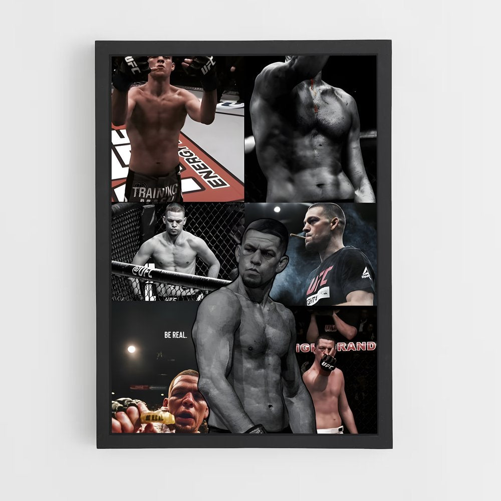 ap-nate diaz-4 cadre Noir