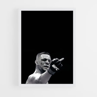 ap-nate diaz-8 cadre Blanc