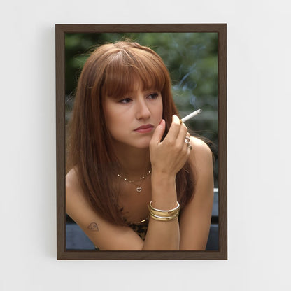 ap-nathalie baye-1 cadre Bois foncé