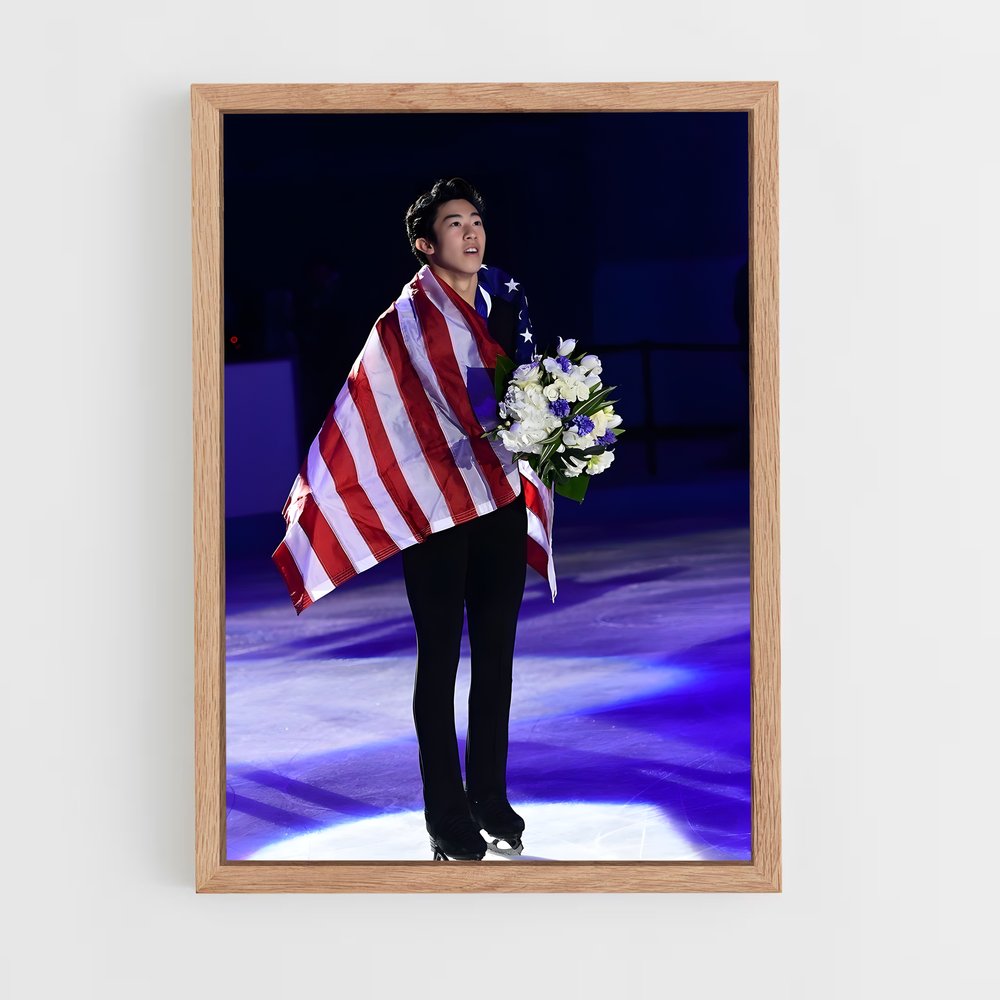 ap-nathan chen-1 cadre Bois clair