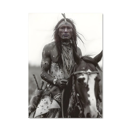 Poster Le Guerrier des Prairies