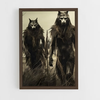 ap-native american mythology-1 cadre Bois foncé