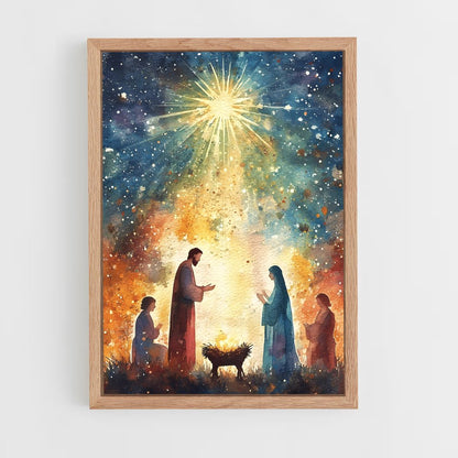 ap-nativity-3 cadre Bois clair