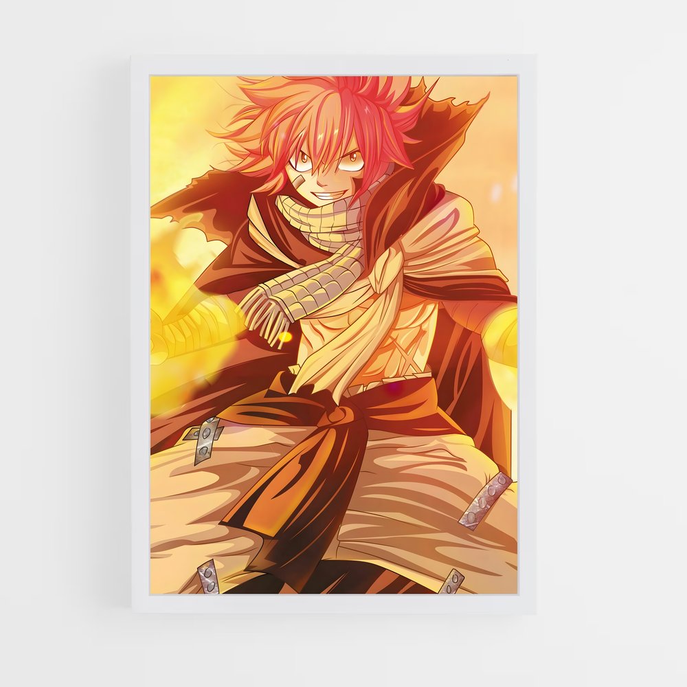 ap-natsu dragneel-6 cadre Blanc