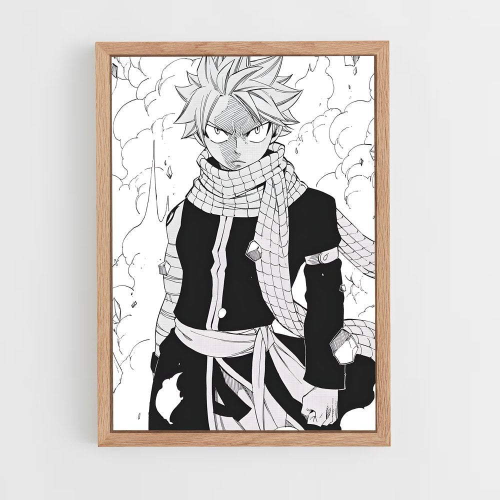 ap-natsu dragneel-7 cadre Bois clair