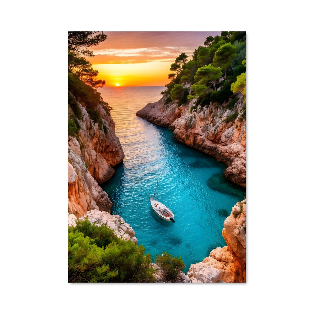 Poster Coucher de Barque