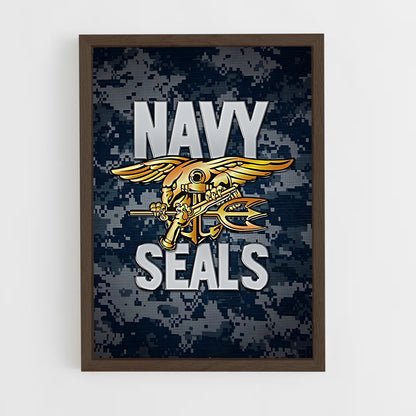 ap-navy seal-3 cadre Bois foncé