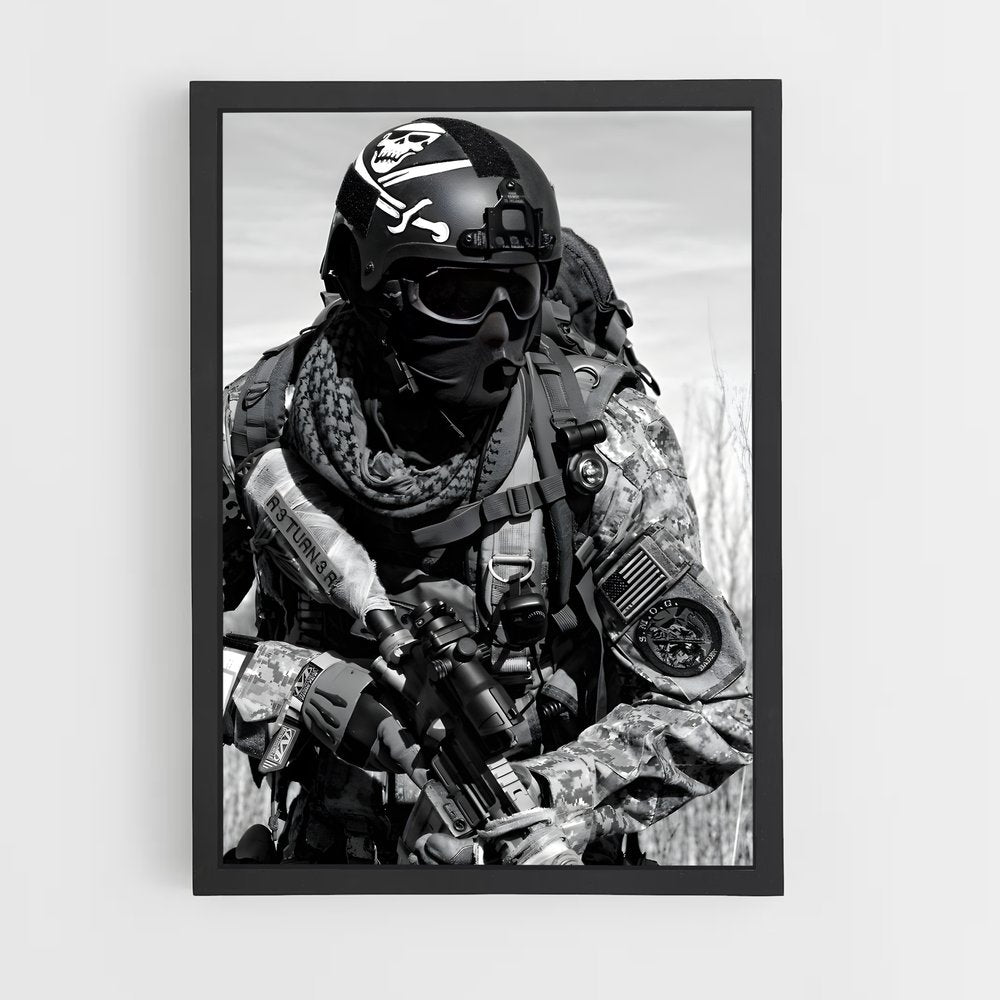 ap-navy seal-5 cadre Noir