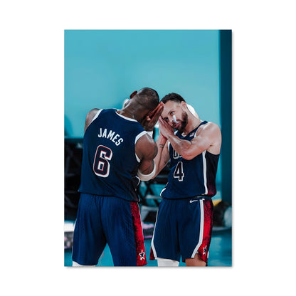 Poster Duel sur le Parquet