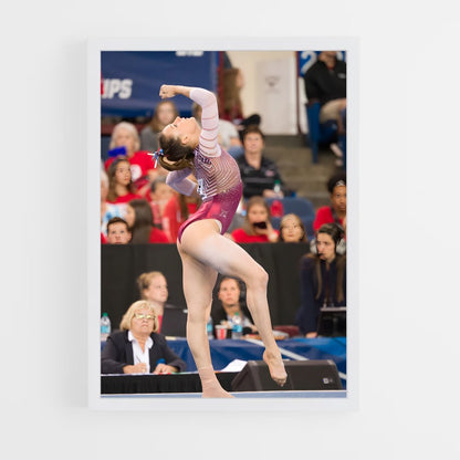 ap-ncaa championships gymnastics-2 cadre Blanc