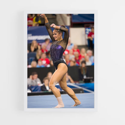 ap-ncaa championships gymnastics-3 cadre Blanc