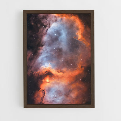 ap-nebulae-11 cadre Bois foncé