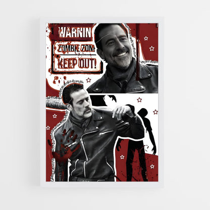 ap-negan smith-5 cadre Blanc