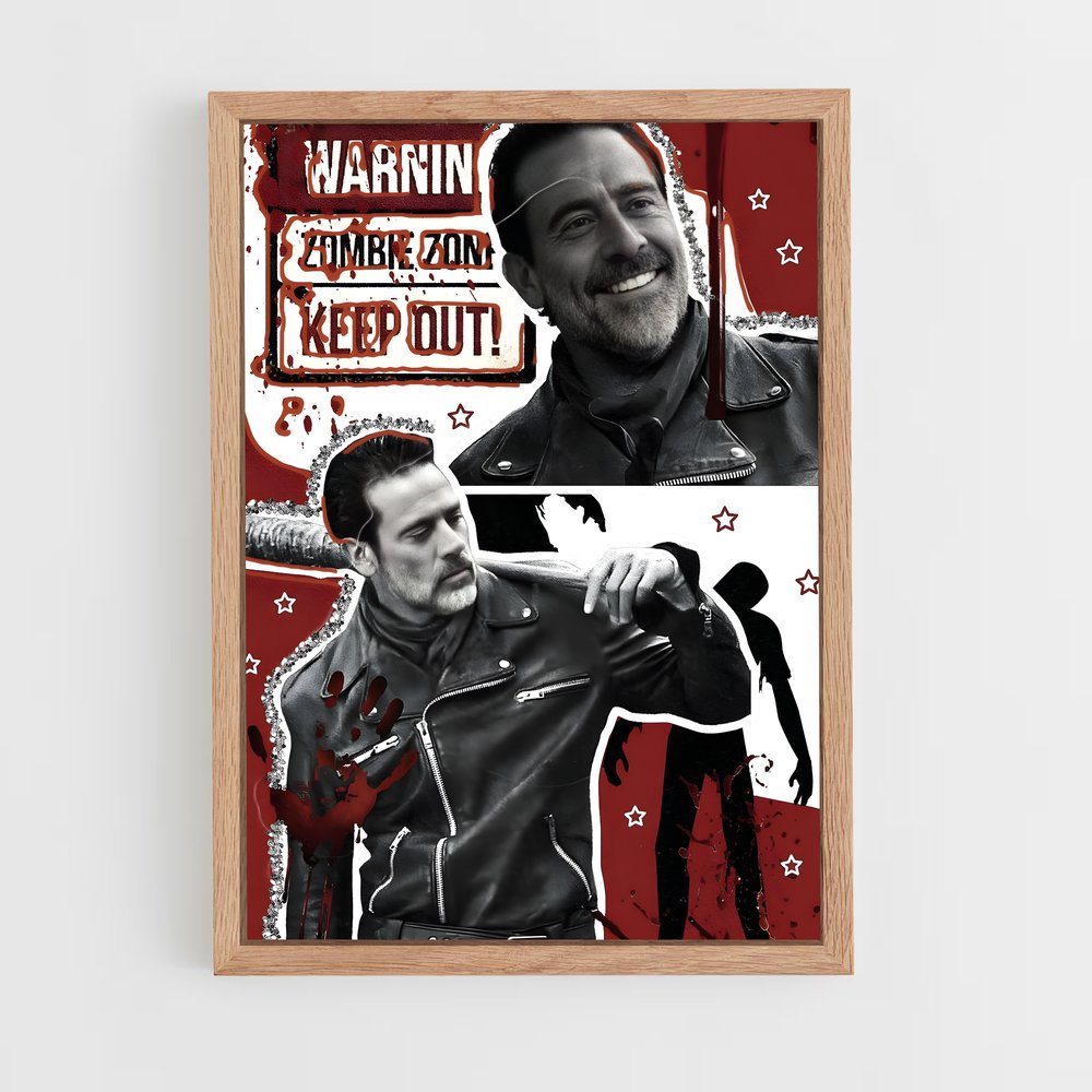 ap-negan smith-5 cadre Bois clair