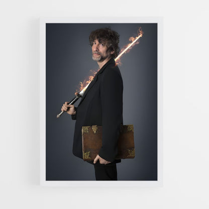 ap-neil gaiman-2 cadre Blanc