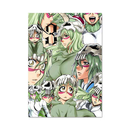 Poster Cheveux Émeraude