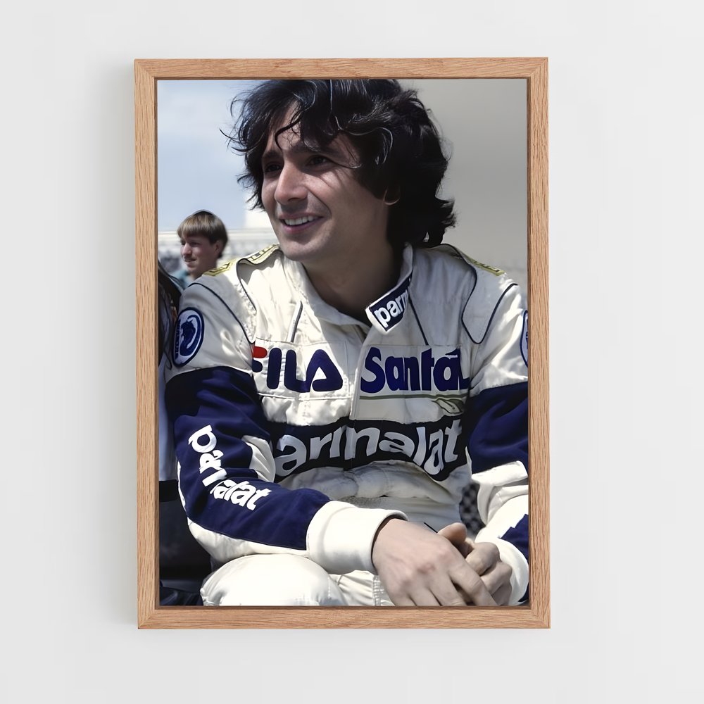 ap-nelson piquet-1 cadre Bois clair