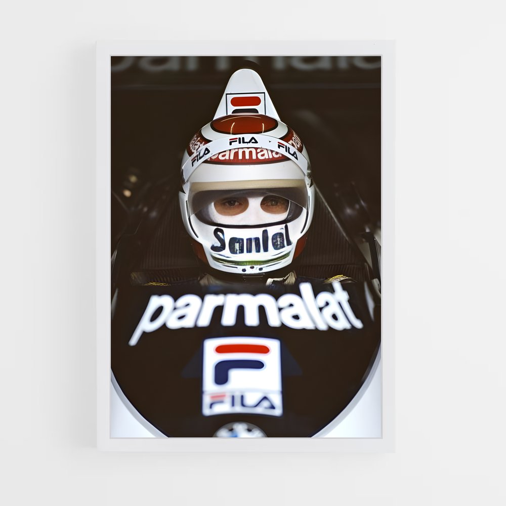 ap-nelson piquet-10 cadre Blanc