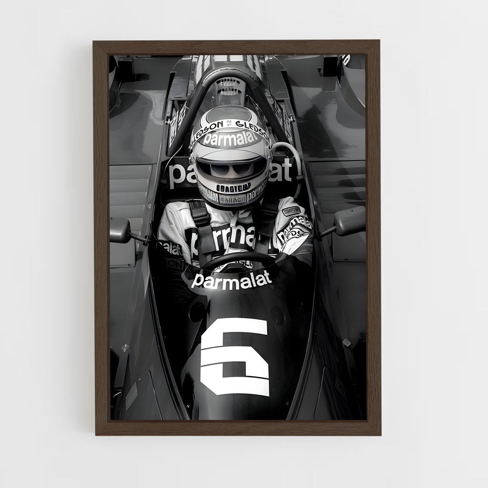 ap-nelson piquet-4 cadre Bois foncé
