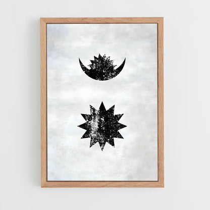 ap-nepal flag-3 cadre Bois clair