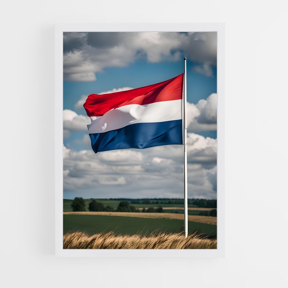 ap-netherlands flag-3 cadre Blanc
