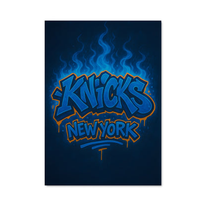 Poster Graffiti Knicks