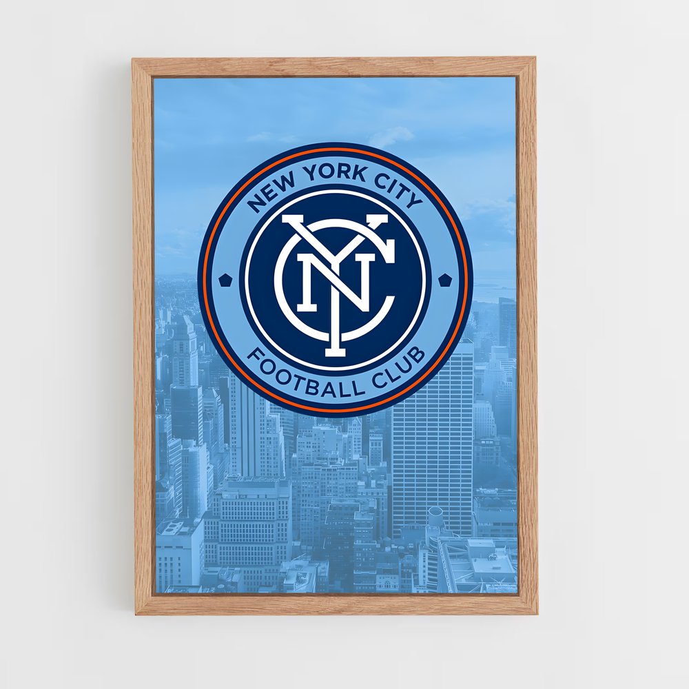 ap-new york city fc-1 cadre Bois clair