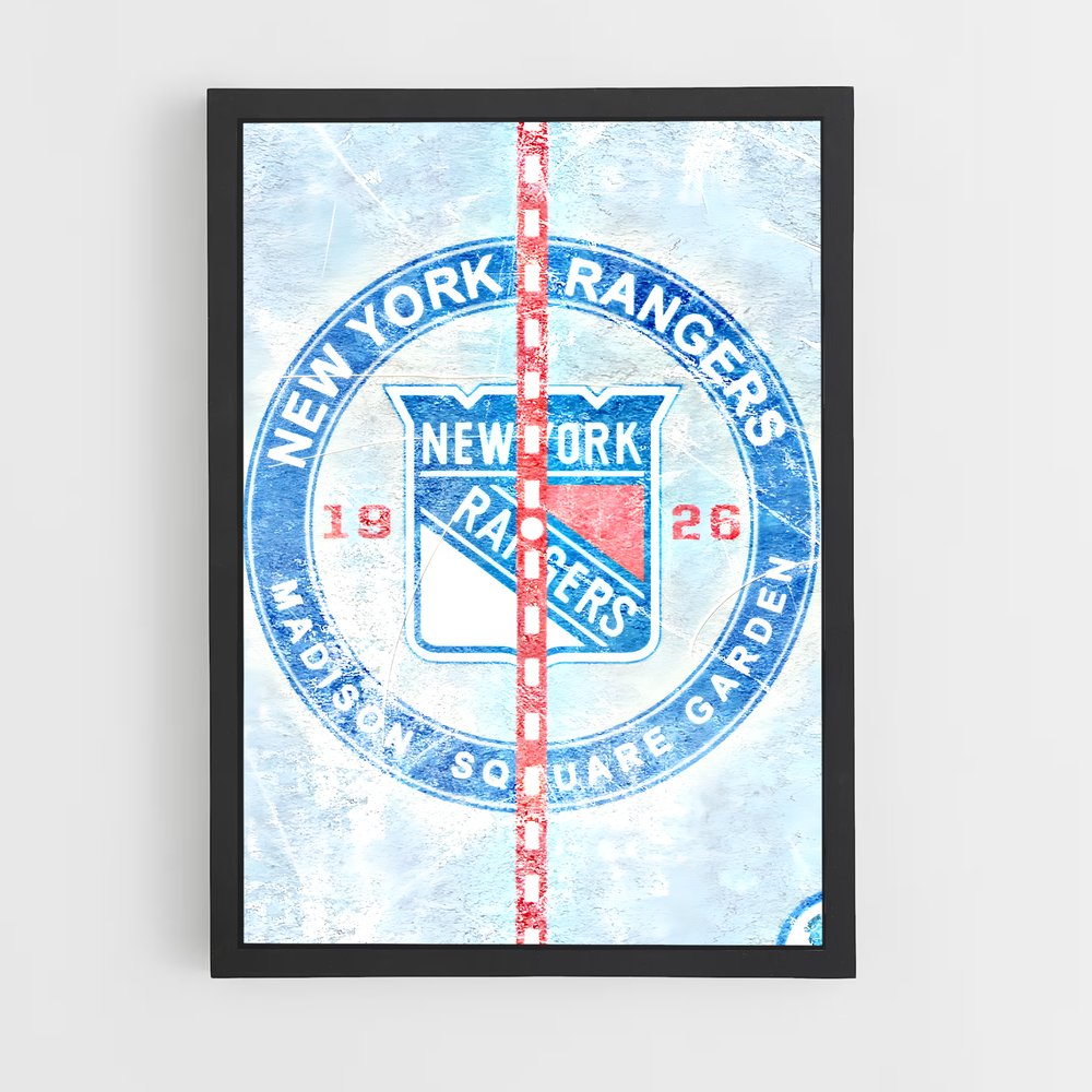 ap-new york rangers-3 cadre Noir