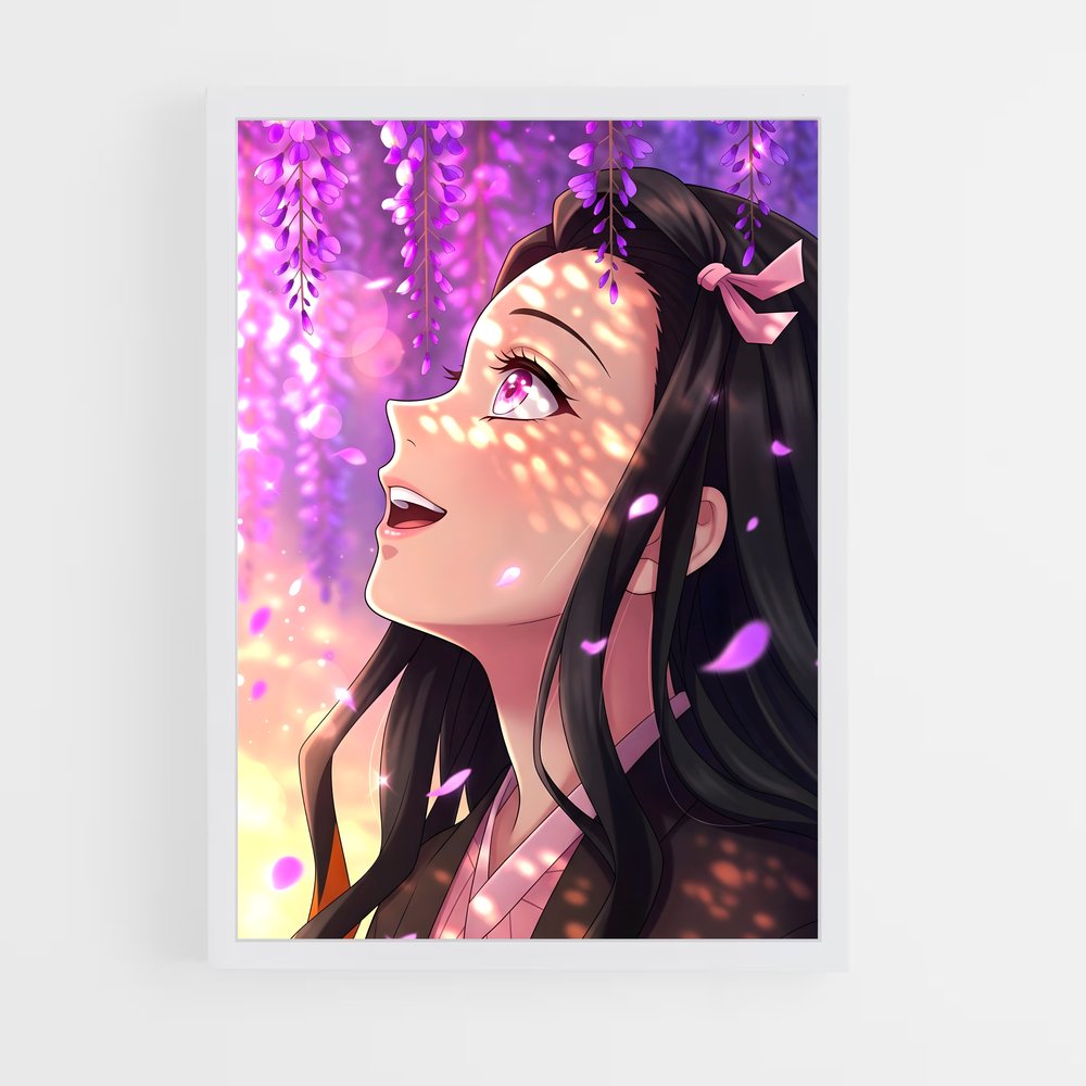 ap-nezuko kamado-2 cadre Blanc