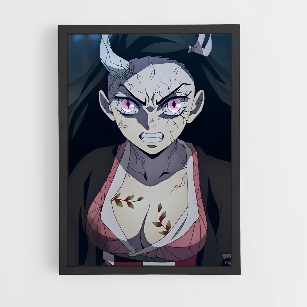 ap-nezuko kamado-7 cadre Noir