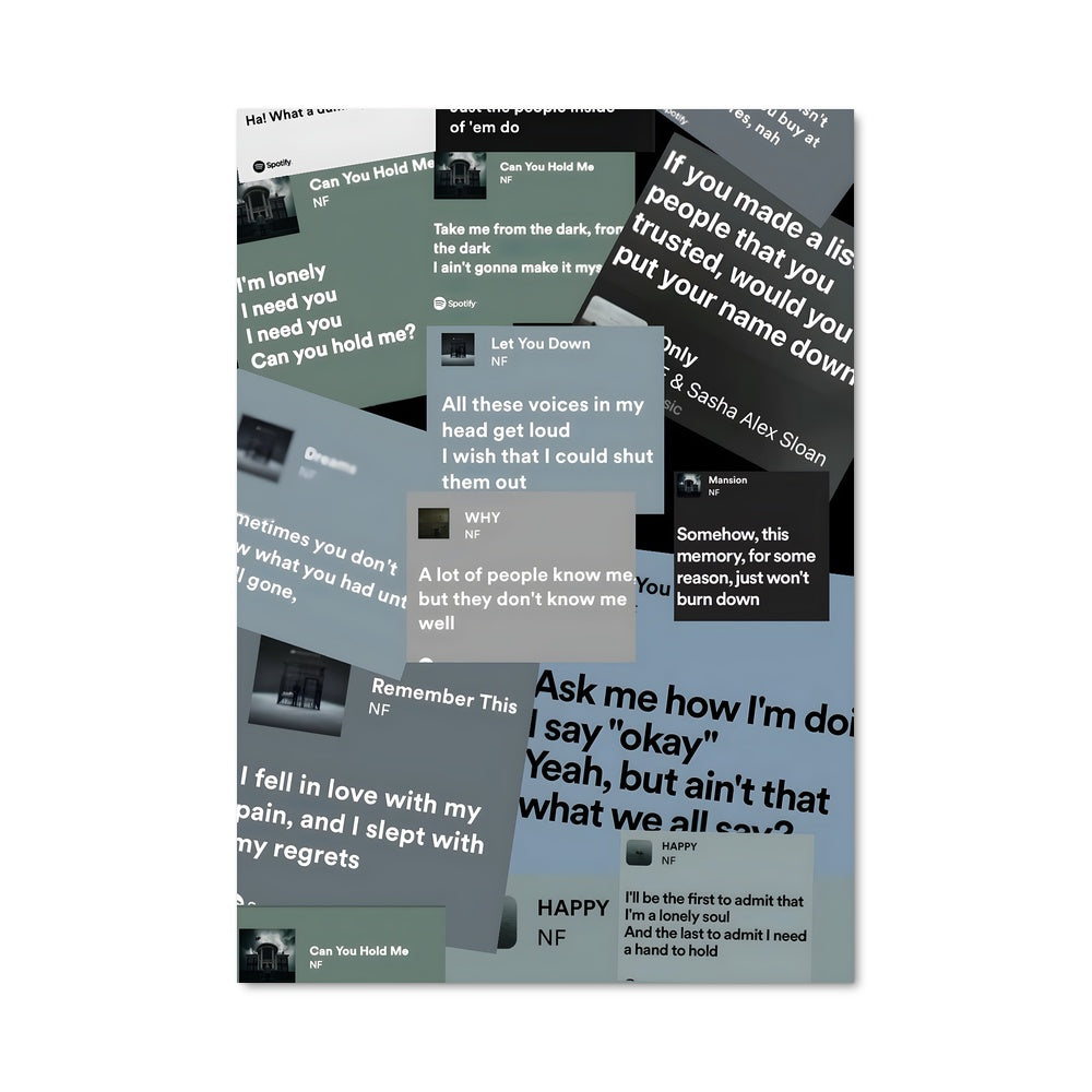 Poster Palette de Papier