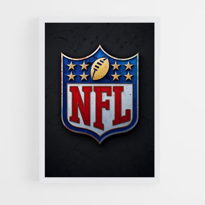 ap-nfl flag-2 cadre Blanc