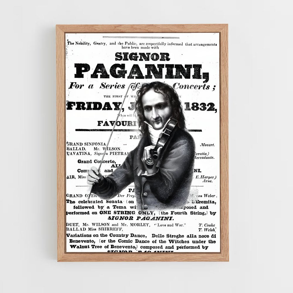 ap-niccolo paganini-3 cadre Bois clair
