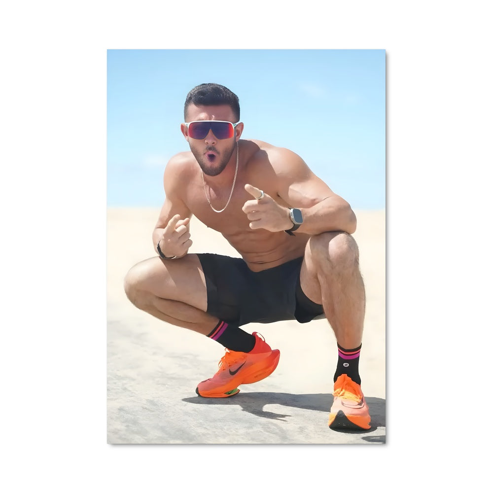 Poster Plage Détente