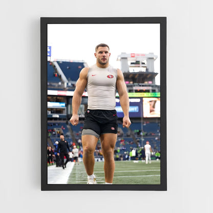 ap-nick bosa-1 cadre Noir
