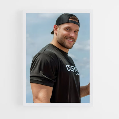 ap-nick bosa-5 cadre Blanc