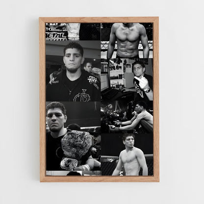 ap-nick diaz-4 cadre Bois clair