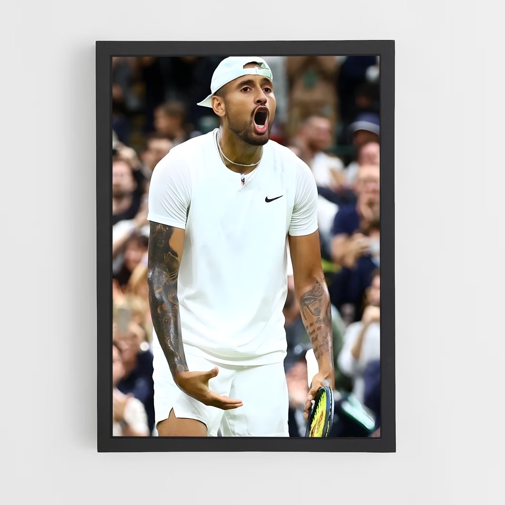 ap-nick kyrgios-1 cadre Noir