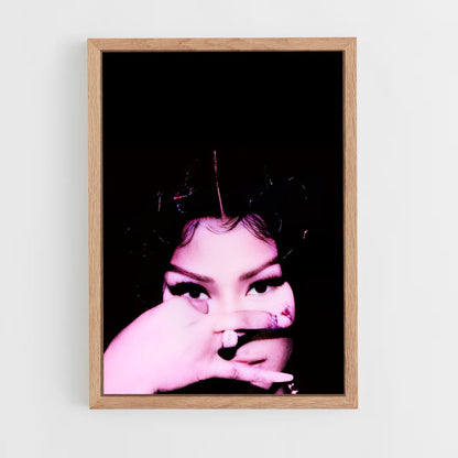 ap-nicki minaj-10 cadre Bois clair