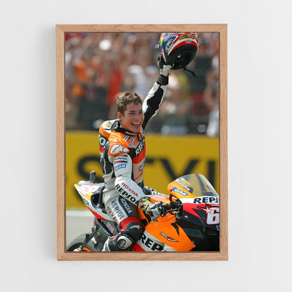 ap-nicky hayden-1 cadre Bois clair